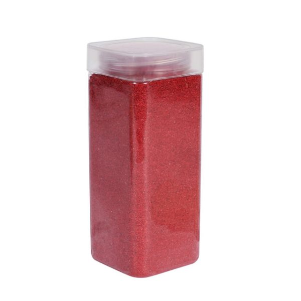 coloured red sand decorative for vases filler and table decoration