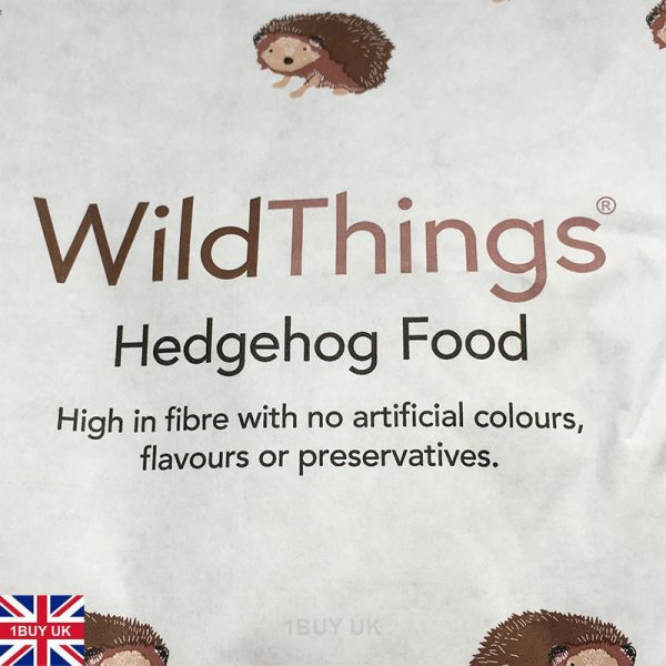 WildThings Hedgehog Food 2kg Feed - Front Logo