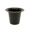 Replacement Black Memorial Grave Flower Vase Container Holder Base Pots for Flowers Vases Container Holders Graves Graveside Decor