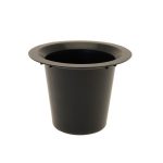 Replacement Black Memorial Grave Flower Vase Container Holder Base Pots for Flowers Vases Container Holders Graves Graveside Decor