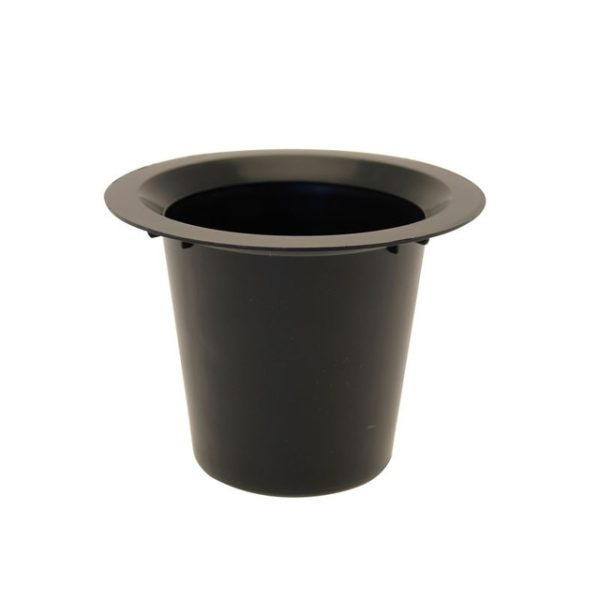 Replacement Black Memorial Grave Flower Vase Container Holder Base Pots for Flowers Vases Container Holders Graves Graveside Decor