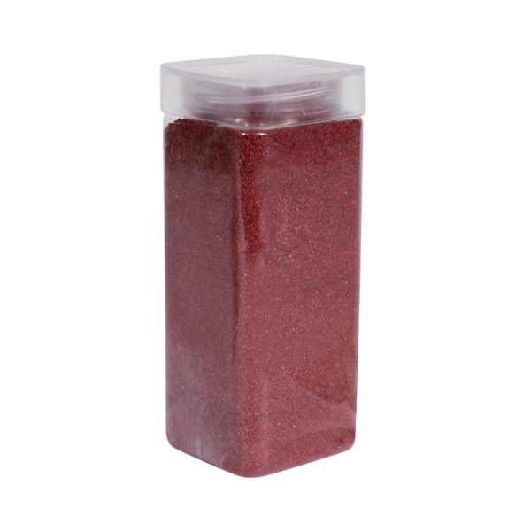 coloured dark red sand decorative for vases filler and table decoration