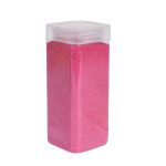 coloured hot pink sand decorative for vases filler and table decoration