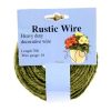 Wire Roll of 21m Green Rustic Grapevine Wire Floral Floristry Crafts Weddings Flower Stems Arrangements Design