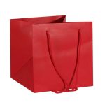 Medium Red Hand Tied Bag Valentines day Gift Bags